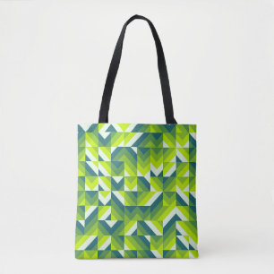 Bolsa Tote Verdant Vibes Mosaico