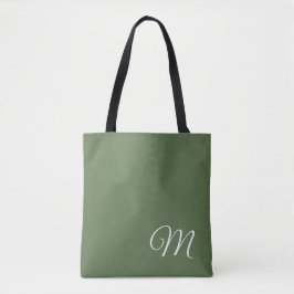 Bolsa Tote Verde Couve