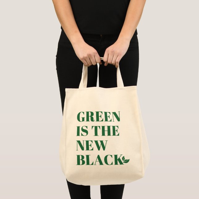 Bolsa Tote Verde é o novo saco preto (Frente (produto))