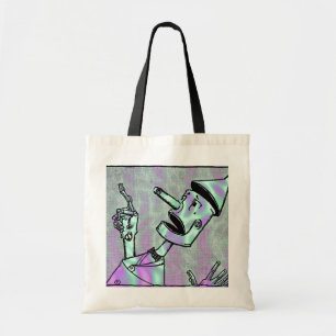 Bolsa Tote Verde estrangeiro, saco do homem da lata