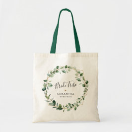 Bolsa Tote Verde Geométrico Eucalyptus Deixa Partido Bridal