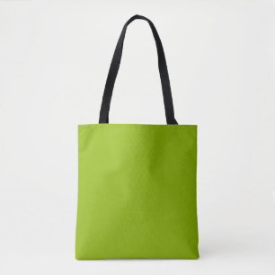 Bolsa Tote Verde maçã (cor sólida)