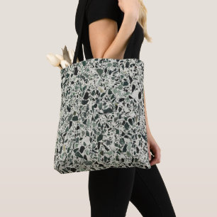 Bolsa Tote Verde moderno Terrazzo