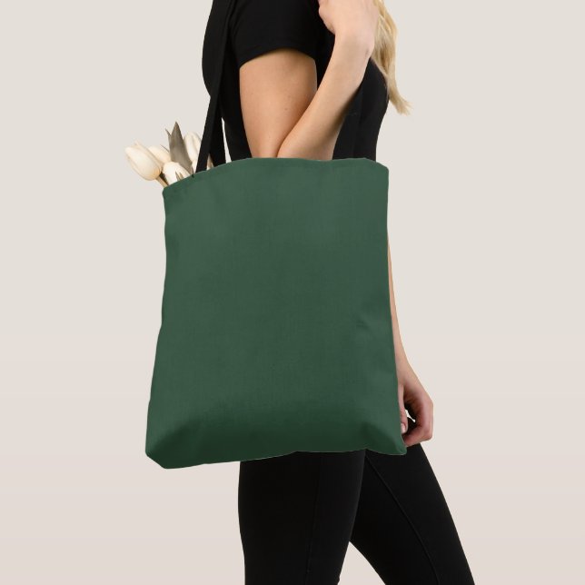 Bolsa Tote Verde Pinheiro (Close Up)