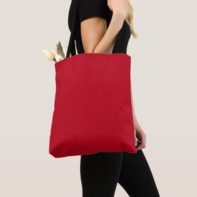 Bolsa Tote Vermelho (Close Up)