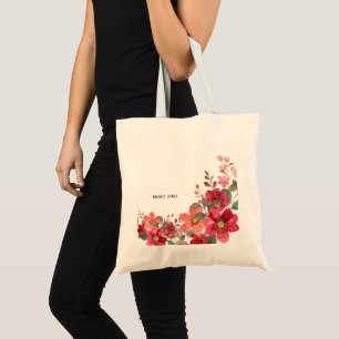 Bolsa Tote Vermelho Eterno personalizável