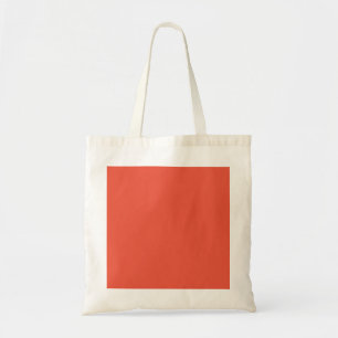 Bolsa Tote Vermelho Laranja #EC553E, Cobre Pálido
