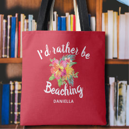 Bolsa Tote Vermelho Personalizado "Preferencialmentes Estarão