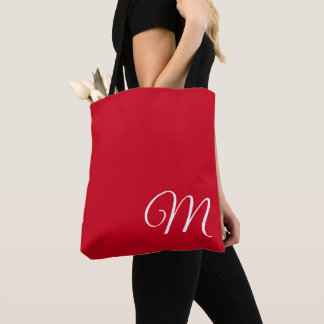 Bolsa Tote Vermelho Simples