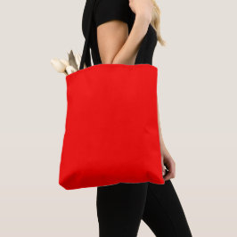 Bolsa Tote Vermelho Sólido Simply Red