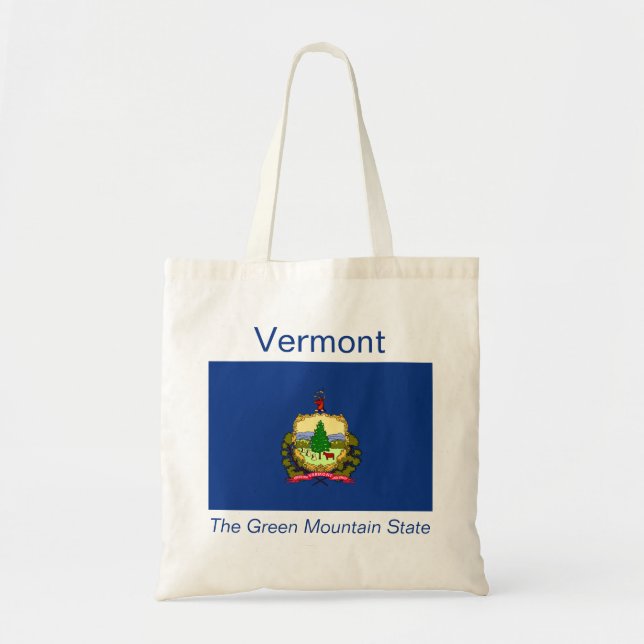 Bolsa Tote Vermont Flag Bag (Frente)