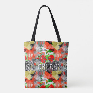 Bolsa Tote Versão de Cherry Uma escala menor, arte moderna de