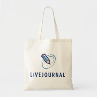 Bolsa Tote Vertical do logotipo de LiveJournal