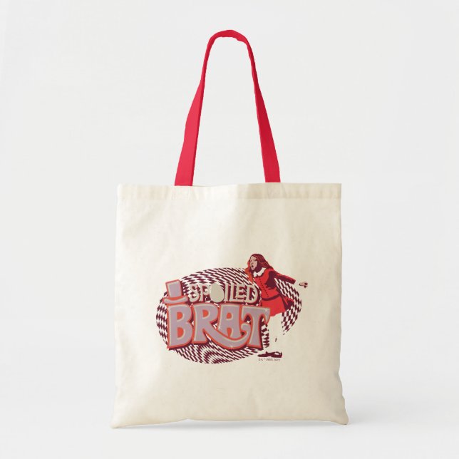 Bolsa Tote Veruca Salt - Brat mimado (Frente)