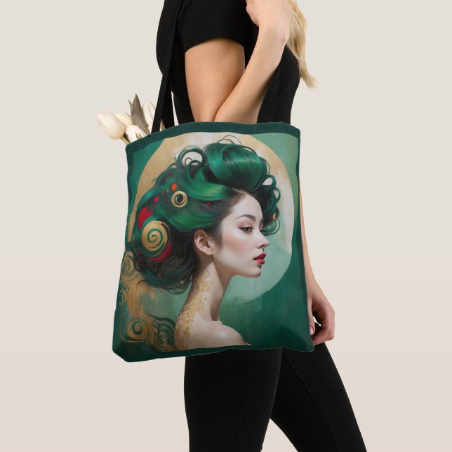 Bolsa Tote "Vesendra" - Beleza Esculpida, Uso Eterno (Close Up)