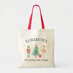 Bolsa Tote Véspera de Natal Personalizada do Nutcracker Balle