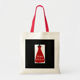 Bolsa Tote Vestido de Noiva Elegant Script Mãe do Noivo 
