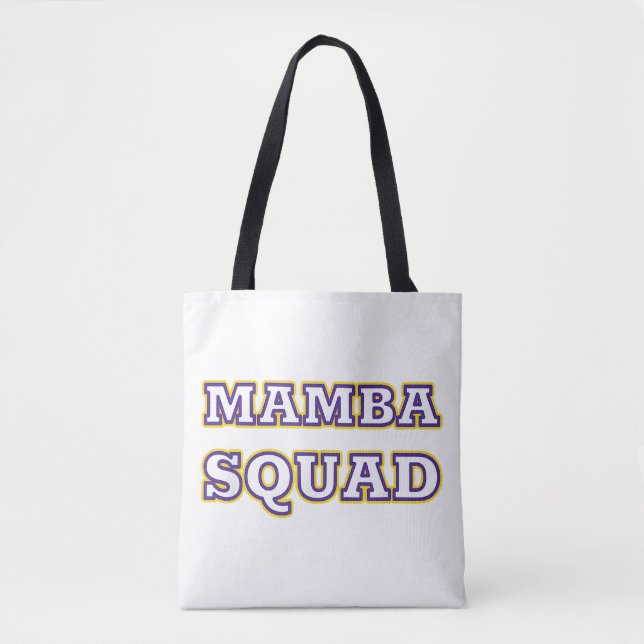 Bolsa Tote Vestuário engraçado do Mamba Squad para Cobra Love (Frente)