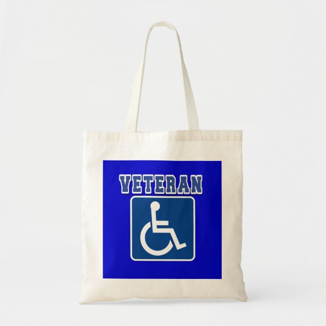 Bolsa Tote Veterano deficiente (Frente)