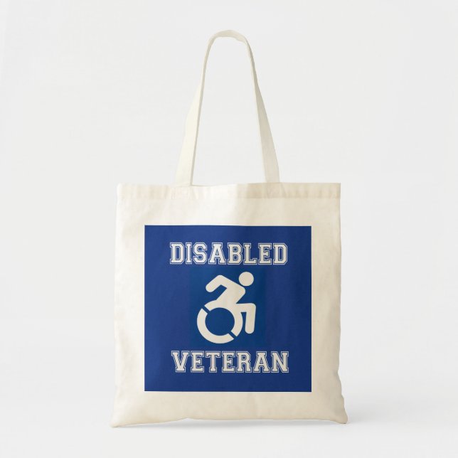 Bolsa Tote Veterano desativado (Frente)