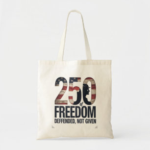 Bolsa Tote Veterano do 250º da Liberdade Defendida Não Conced