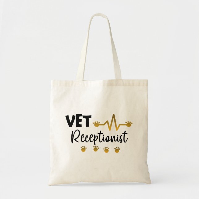 Bolsa Tote Veterinária Veterinária Veterinária (Frente)