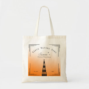 Bolsa Tote Veuve Antes da Bateria de Champagne de Vozes