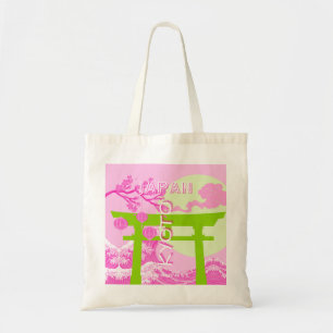 Bolsa Tote Viagem de Arte do Japão Quioto, Viagem de-Arte Ros