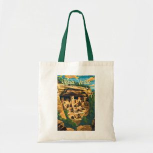 Bolsa Tote Viagem de Arte do Parque Nacional Mesa Verde