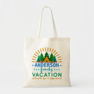 Bolsa Tote Viagem de Campanha Engraçado de Férias Familiare
