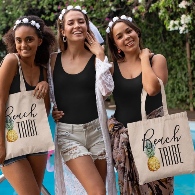 Bolsa Tote Viagem de Despedida de Solteira Garota Tribo de Pr (Criador carregado)