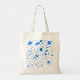 Bolsa Tote Viagem de espaço