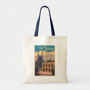 Bolsa Tote Viagem de Ilustração do Palácio Golestan do Teerão