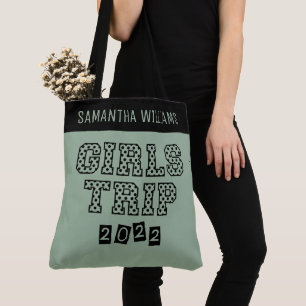 Bolsa Tote Viagem de meninas 2022 Fim de semana de férias