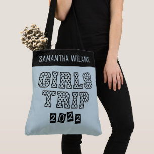 Bolsa Tote Viagem de Meninas 2022 Fim de Semana de Férias
