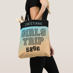 Bolsa Tote Viagem de Meninas 2023 Gradiente Tropical Personal