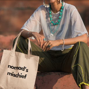 Bolsa Tote Viagem do Maldito Viajante Wanderlust de Nomad