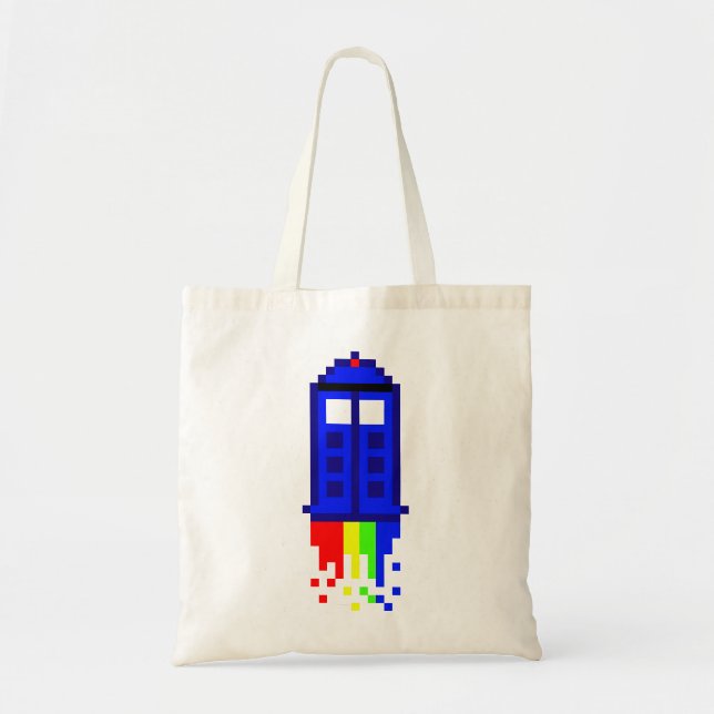 Bolsa Tote Viagem do tempo de 8 bocados (Frente)