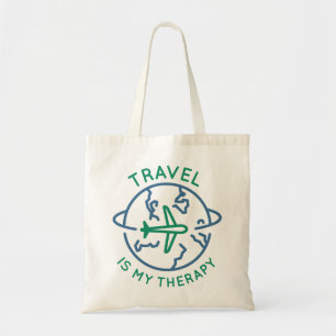 Bolsa Tote Viagem é minha terapia