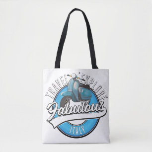 Bolsa Tote Viagem Explore a Itália Fabulosa