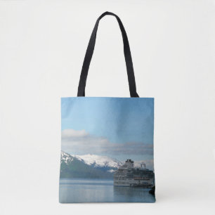 Bolsa Tote Viagem Fotografia de Férias de Cruise do Alaska