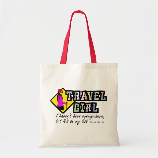Bolsa Tote Viagem Girl (Frente)