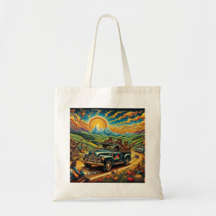 Bolsa Tote Viagem na Folk Art