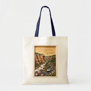 Bolsa Tote Viagem pela Estrada do Alabama Canyon do Rio Paisa