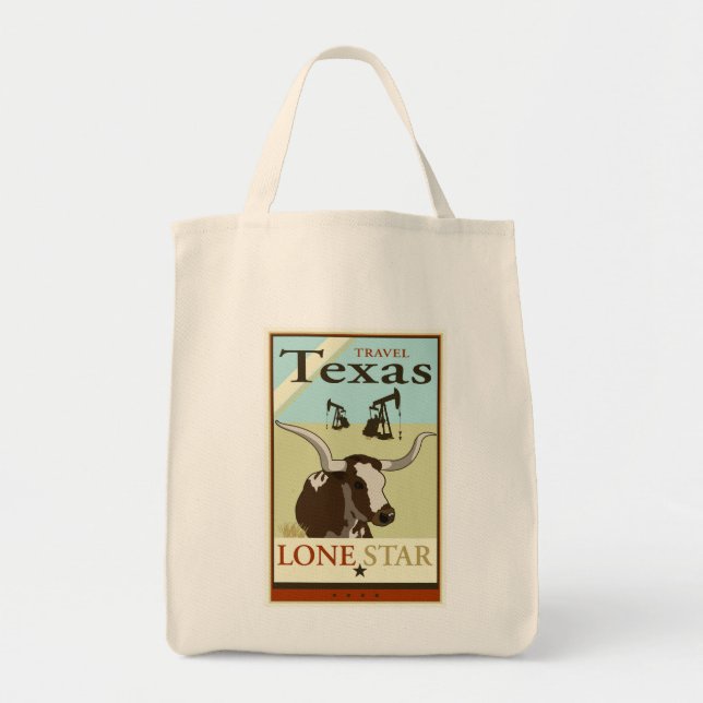Bolsa Tote Viagem Texas (Frente)