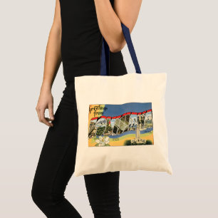 Bolsa Tote Viagens Antigas, Saudações do Golfo da Louisiana