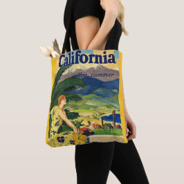 Bolsa Tote Viagens vintage California This Summer