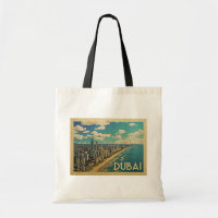 Viagens vintage da costa de Dubai