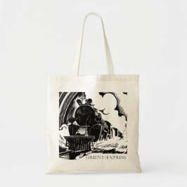 Bolsa Tote Viagens vintage e literatura do Orient Express