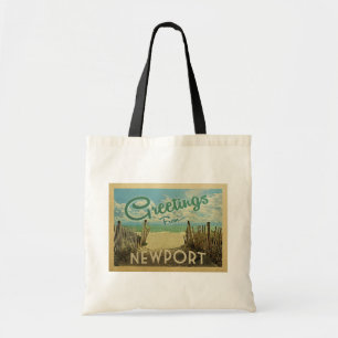 Bolsa Tote Viagens vintage Newport Beach